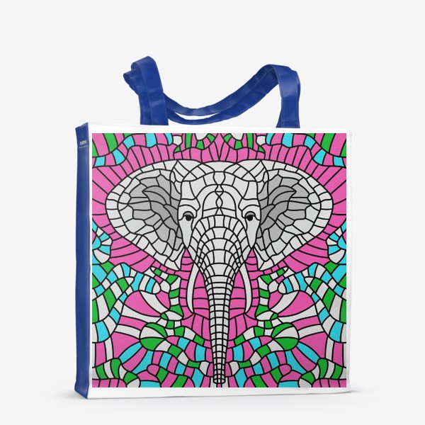 Сумка-шоппер «Слон.Мозаика 2»