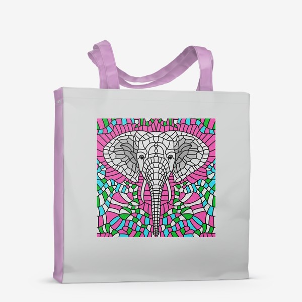 Сумка-шоппер «Слон.Мозаика 2»