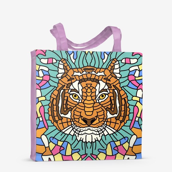 Сумка-шоппер «Тигр.Мозаика 2»