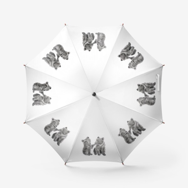 Зонт «друзья медвежата пара »