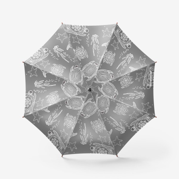 Зонт «Черепахи морские обитатели»