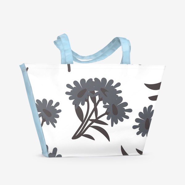 Пляжная сумка «Fantasy flowers     »