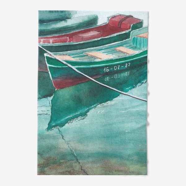 Полотенце «Лодочки на пристани»