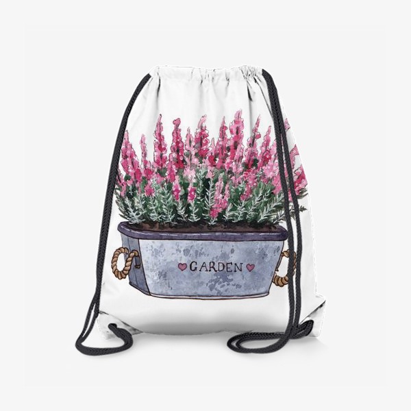 Рюкзак «Прованс. Цветы в горшке»