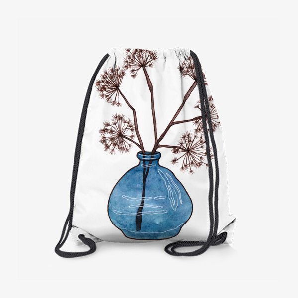 Рюкзак «Ваза с сухими цветами»