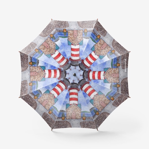 Зонт «Полосатый маяк»