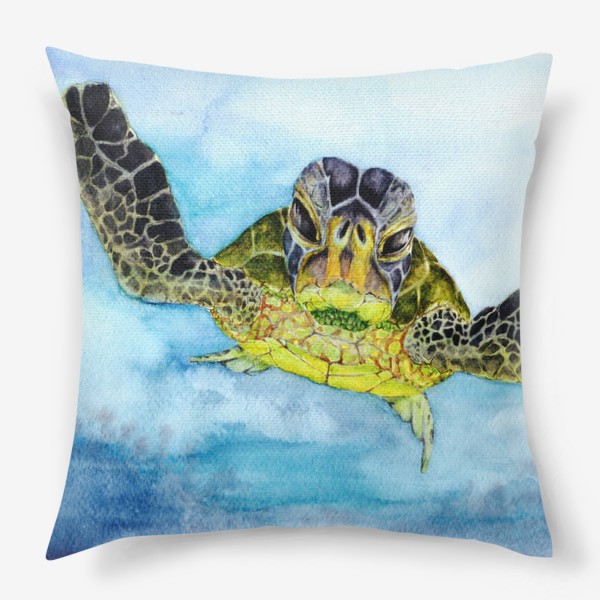 Подушка «Морское приключение. Черепаха»