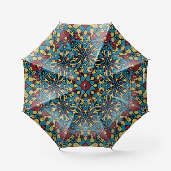 Зонт «Паттерн с цветками»