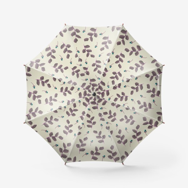 Зонт «веточки с бутонами»
