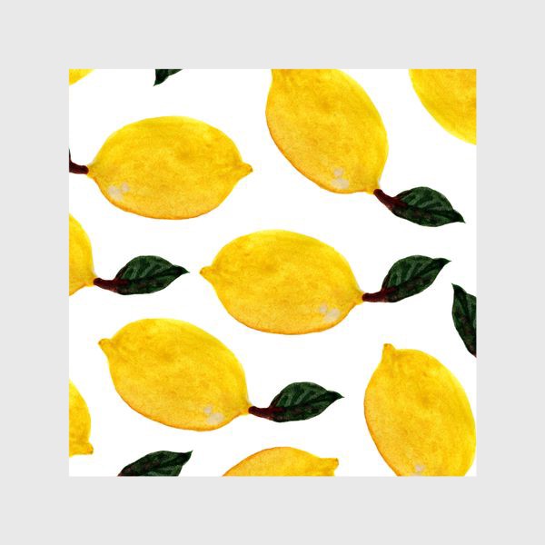 Шторы «Лимон с листиком»