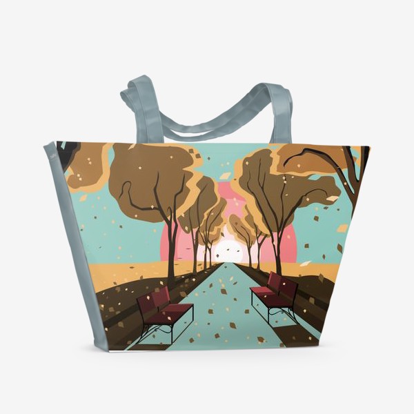 Пляжная сумка «Сказочная аллея»