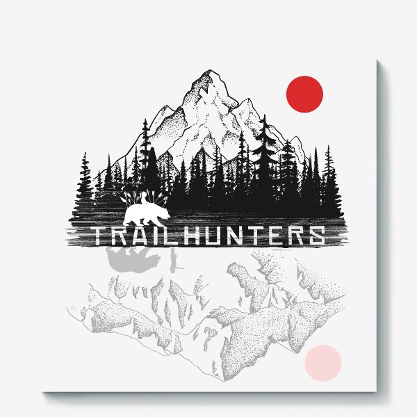 Холст «Trailhunters»