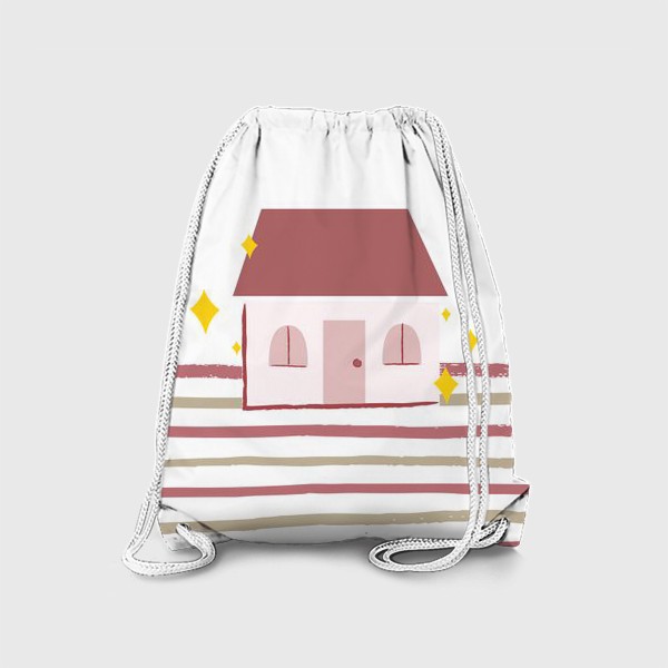 Рюкзак «Розовый дом»