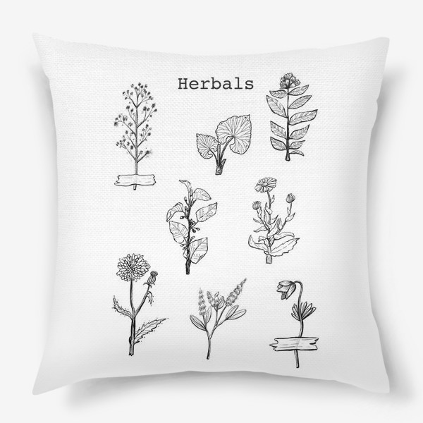 Подушка «Herbals. Botanica. »