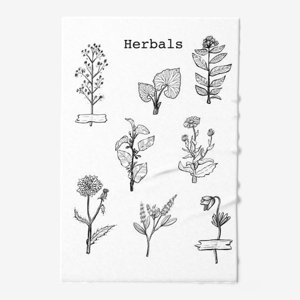 Полотенце «Herbals. Botanica. »