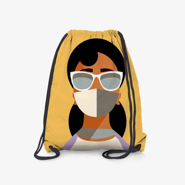 Рюкзак «девушка в маске»