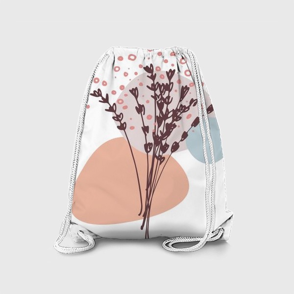 Рюкзак «Цветы абстракция»