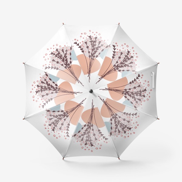Зонт «Цветы абстракция»