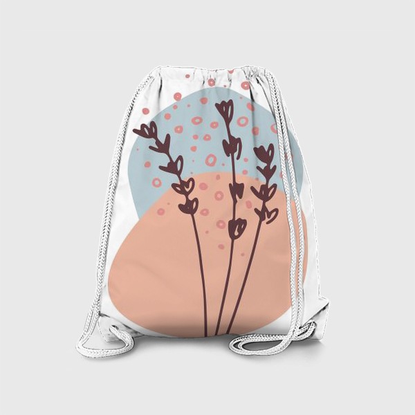 Рюкзак «Цветы абстракция 2»