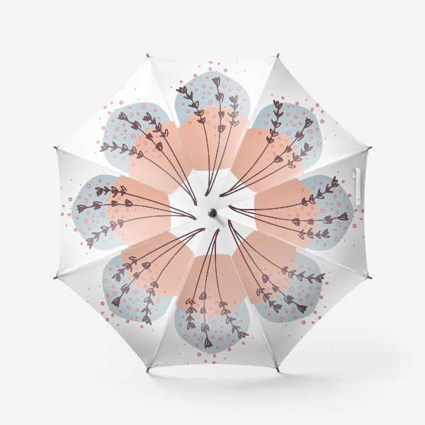Зонт «Цветы абстракция 2»