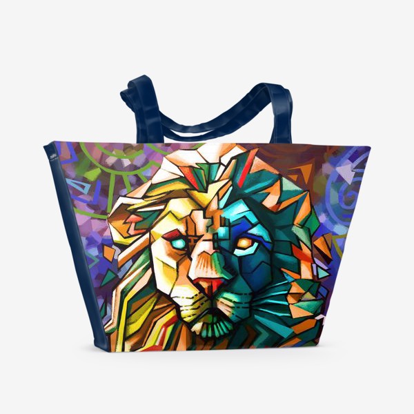 Пляжная сумка «знак зодиака лев»