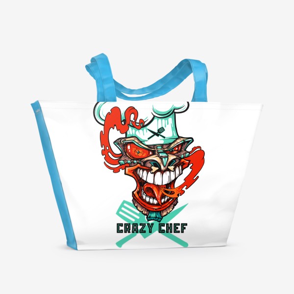 Пляжная сумка «Tiki crazy shef»