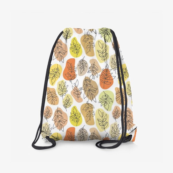Рюкзак «Разноцветные листья. Осень.»