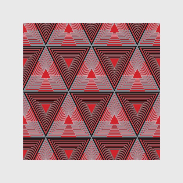 Шторы «Геометрический узор из треугольников»