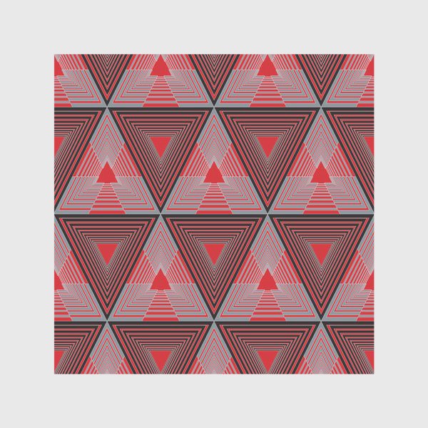 Скатерть «Геометрический узор из треугольников»