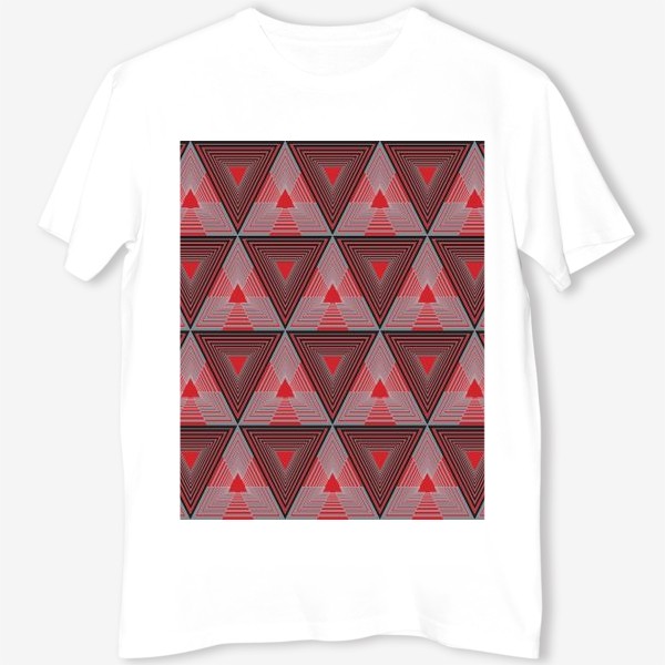 Футболка «Геометрический узор из треугольников»