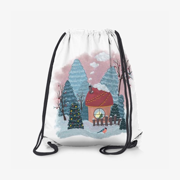 Рюкзак «Уютный лесной домик»