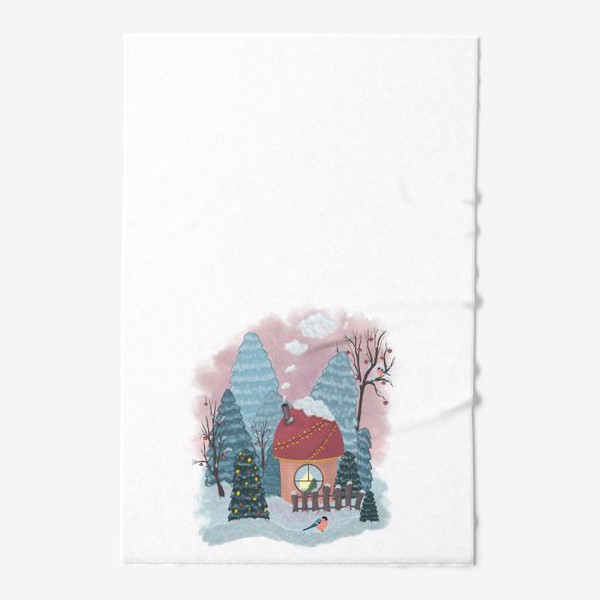 Полотенце «Уютный лесной домик»