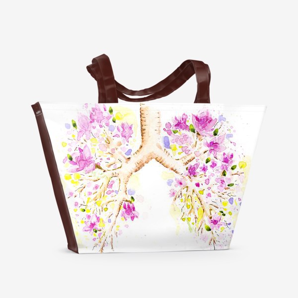 Пляжная сумка «Легкие в цвету»