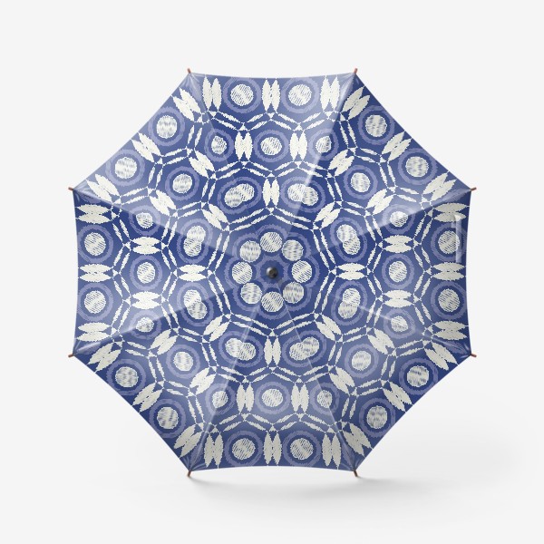 Зонт «Круги с эффектом штриховки»