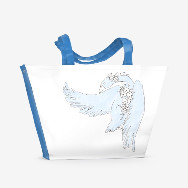 Пляжная сумка «Swan»