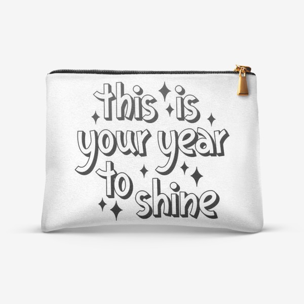 Косметичка «This is your year to shine»