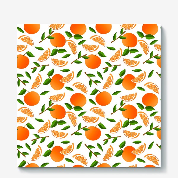 Холст «апельсины или мандарины»
