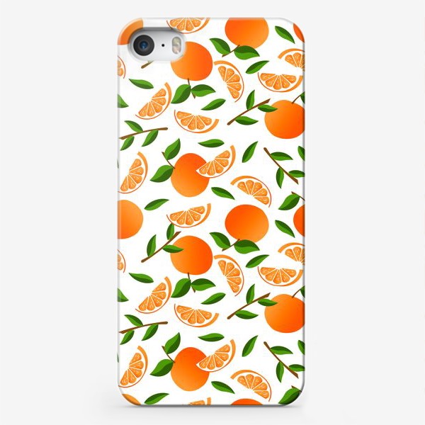 Чехол iPhone «апельсины или мандарины»