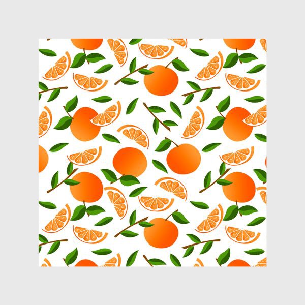 Шторы «апельсины или мандарины»