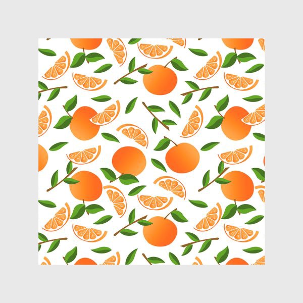 Скатерть &laquo;апельсины или мандарины&raquo;