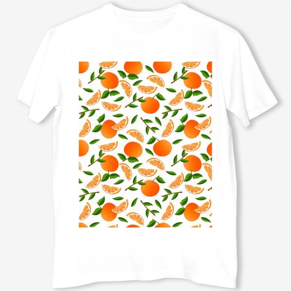 Футболка «апельсины или мандарины»