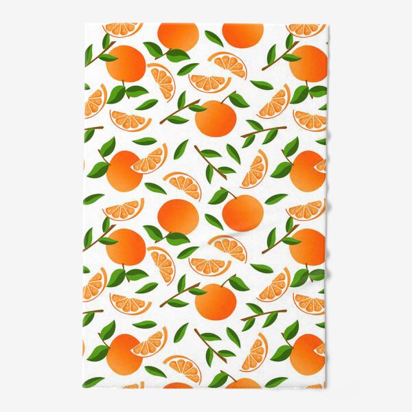 Полотенце &laquo;апельсины или мандарины&raquo;
