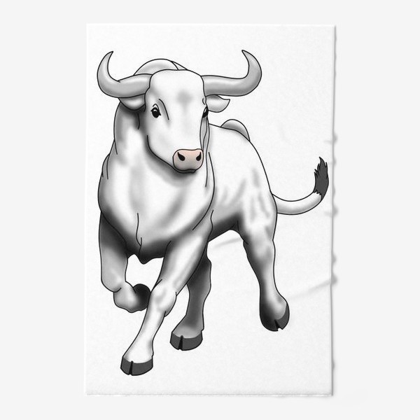 Полотенце «Белый бык»