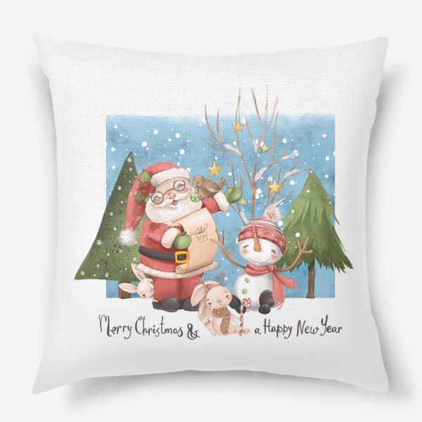 Подушка «Новый год и Рождество»