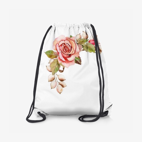 Рюкзак «роза и эвкалипт»