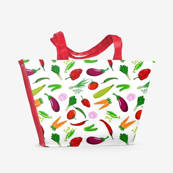 Пляжная сумка &laquo;Овощная феерея&raquo;