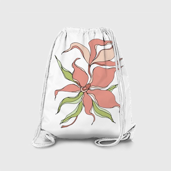 Рюкзак «Красивый цветок. Подарок»