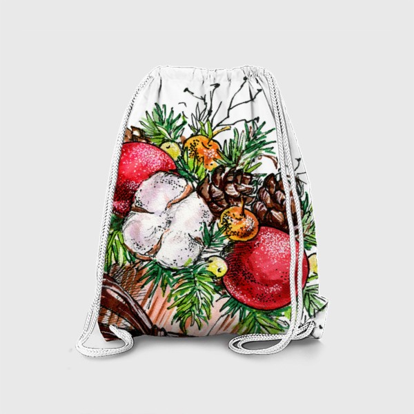 Рюкзак «Новогодняя композиция»