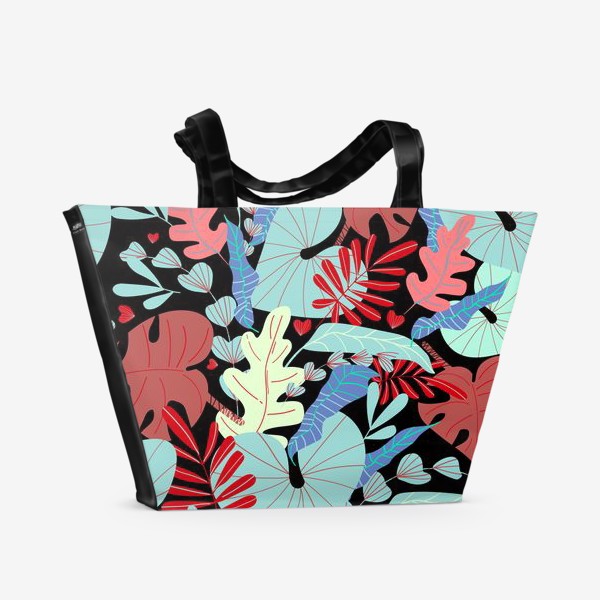 Пляжная сумка &laquo;тропические листья&raquo;