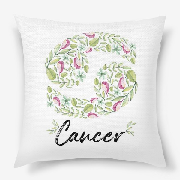 Подушка «Знак зодиака Рак»